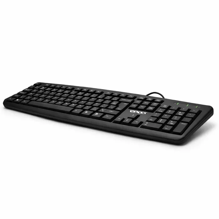 Teclado Satellite AK-910 USB ABNT2 Preto Com Fio 1,5m + Teclado Numérico Compatível Windows Mac Linux