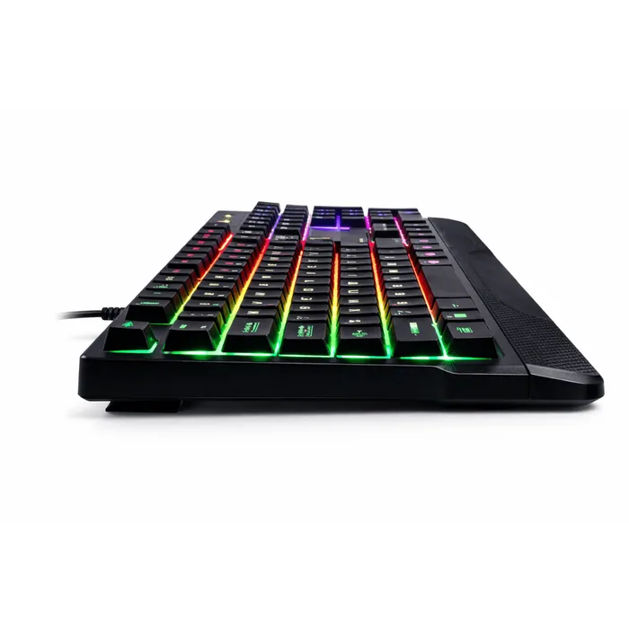 Teclado Gamer BrazilPC BPC-K1038 USB ABNT2 RGB Rainbow 107 Teclas Anti-Ghosting Cabo 1,5m