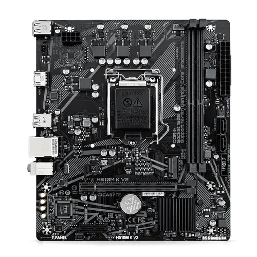 Placa Mãe Gigabyte B550M K AM4 DDR4 – Compatível Ryzen 3000 / 4000G / 5000 / 5000G 2x M.2 HDMI DisplayPort Micro ATX