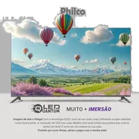SMARTTV 60 POLEGADAS PHILCO QLED 4K BORDA INFINITA ROKU TV DOLBY COM MIDIACAST E ALEXA - imagem 2