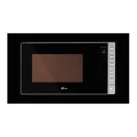 MICRO-ONDAS DE EMBUTIR FISCHER FIT LINE 25L PRETO 220V FUNÇÃO DESCONGELAR - imagem 1