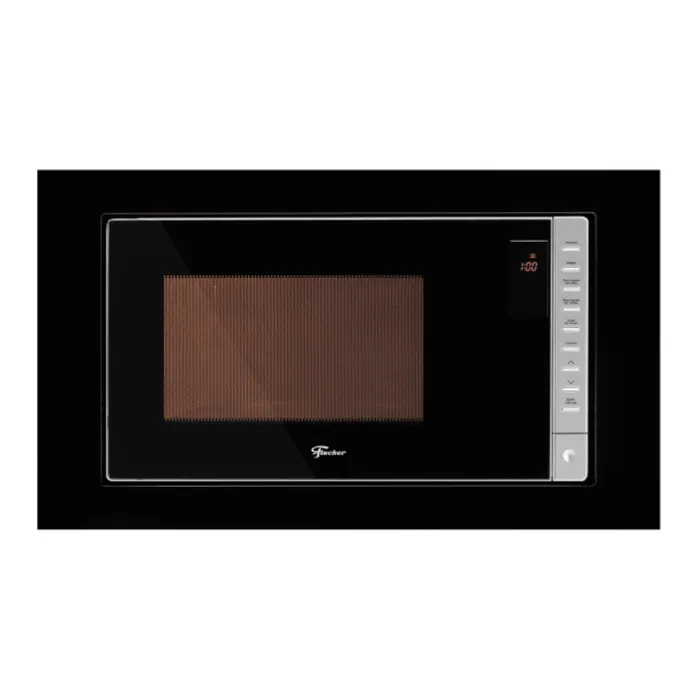 MICRO-ONDAS DE EMBUTIR FISCHER FIT LINE 25L PRETO 220V FUNÇÃO DESCONGELAR