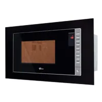MICRO-ONDAS DE EMBUTIR FISCHER FIT LINE 25L PRETO 220V FUNÇÃO DESCONGELAR - imagem 2