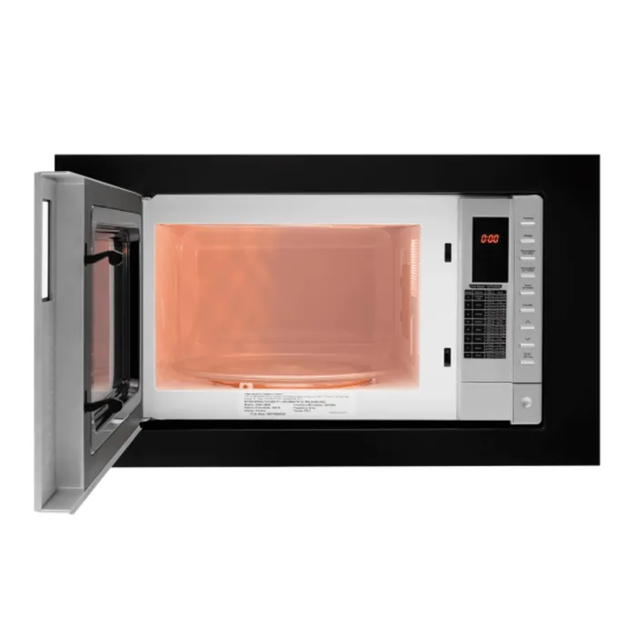 MICRO-ONDAS DE EMBUTIR FISCHER FIT LINE 25L PRETO 220V FUNÇÃO DESCONGELAR