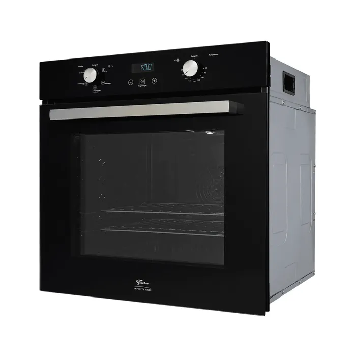 FORNO ELÉTRICO DE EMBUTIR INFINITY PRETO 82L TOUCH 220V - FISCHER
