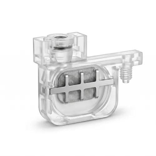 Small Damper Base Quadrada para Mangueira 3x2mm - Impressoras