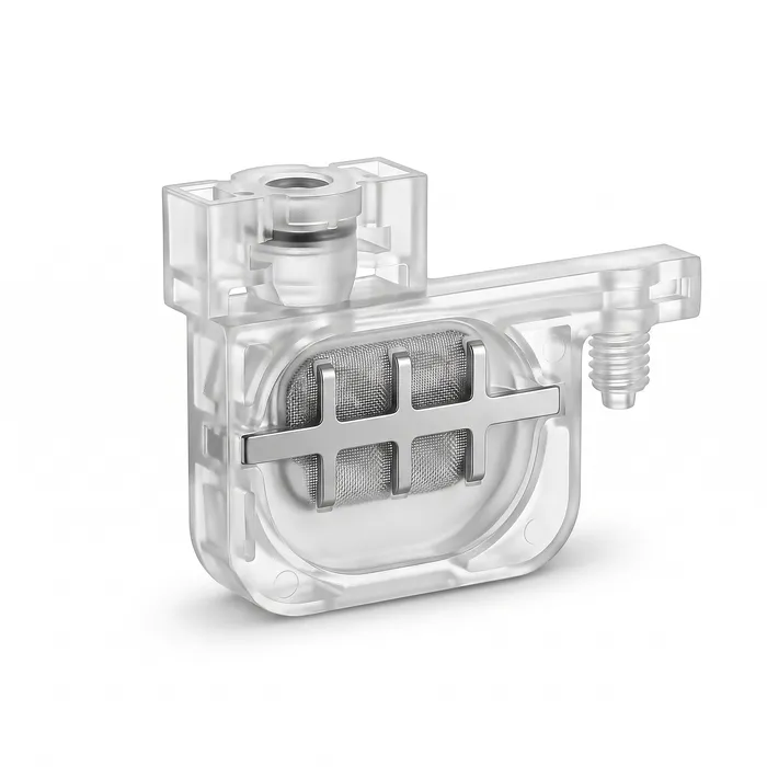 Small Damper Base Quadrada para Mangueira 3x2mm - Impressoras