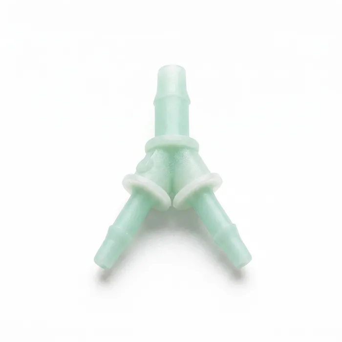 Conector Y com Redução para Mangueira de Tinta 2x 4x3mm para 3x2mm