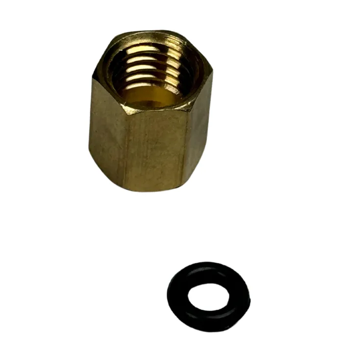 Porca com O-ring para Damper - Mangueira de Tinta 4x3mm