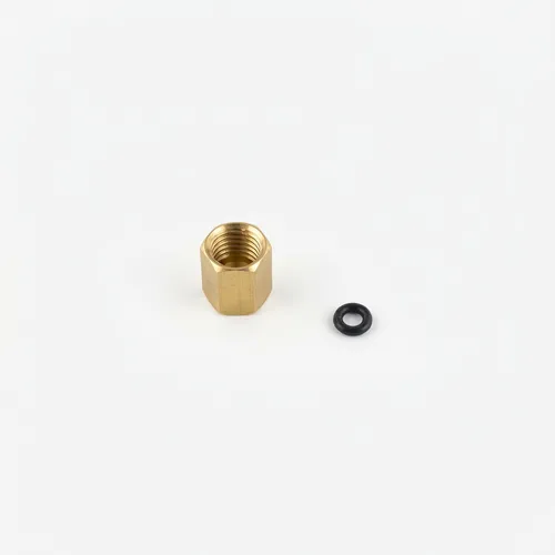 Porca com O-ring para Damper - Mangueira de Tinta 4x3mm