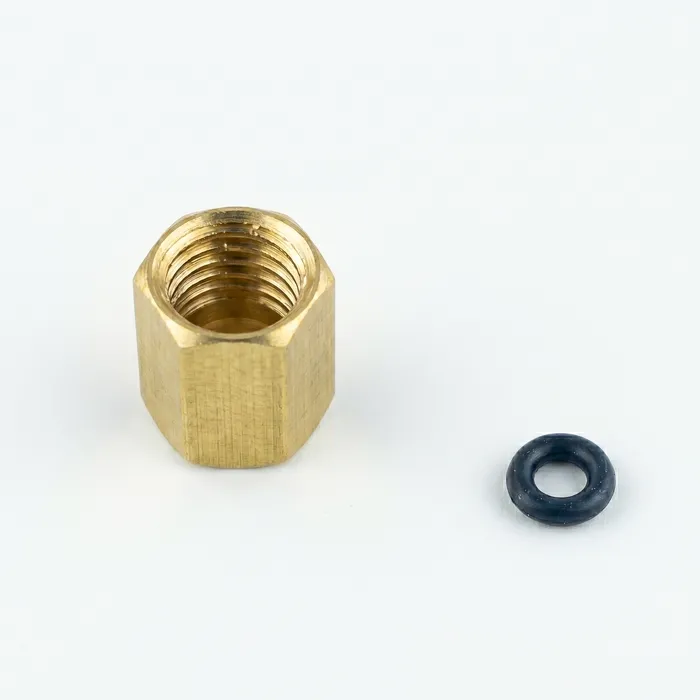 Porca com O-ring para Damper - Mangueira de Tinta 4x3mm