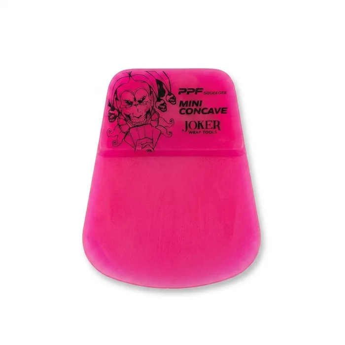 Espátula Mini Concave Pink Joker 4026P para PPF em Curvas e Cantos