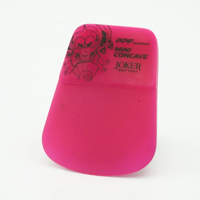 Espátula Mini Concave Pink Joker 4026P para PPF em Curvas e Cantos