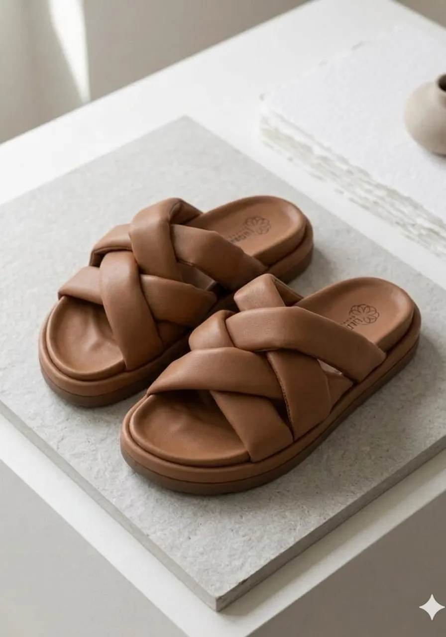 Sandália Flatform Uuna Aura