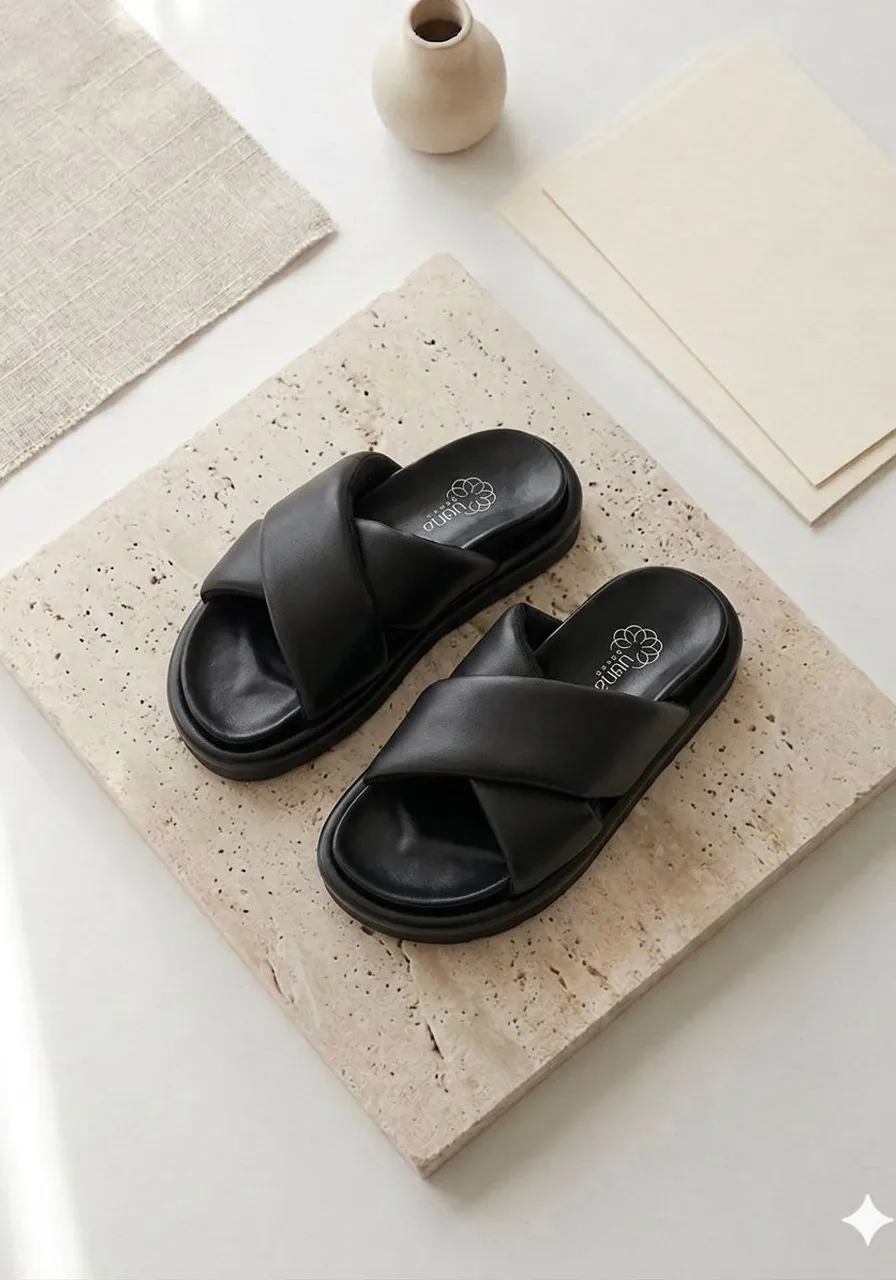 Sandália Flatform Uuna Aura