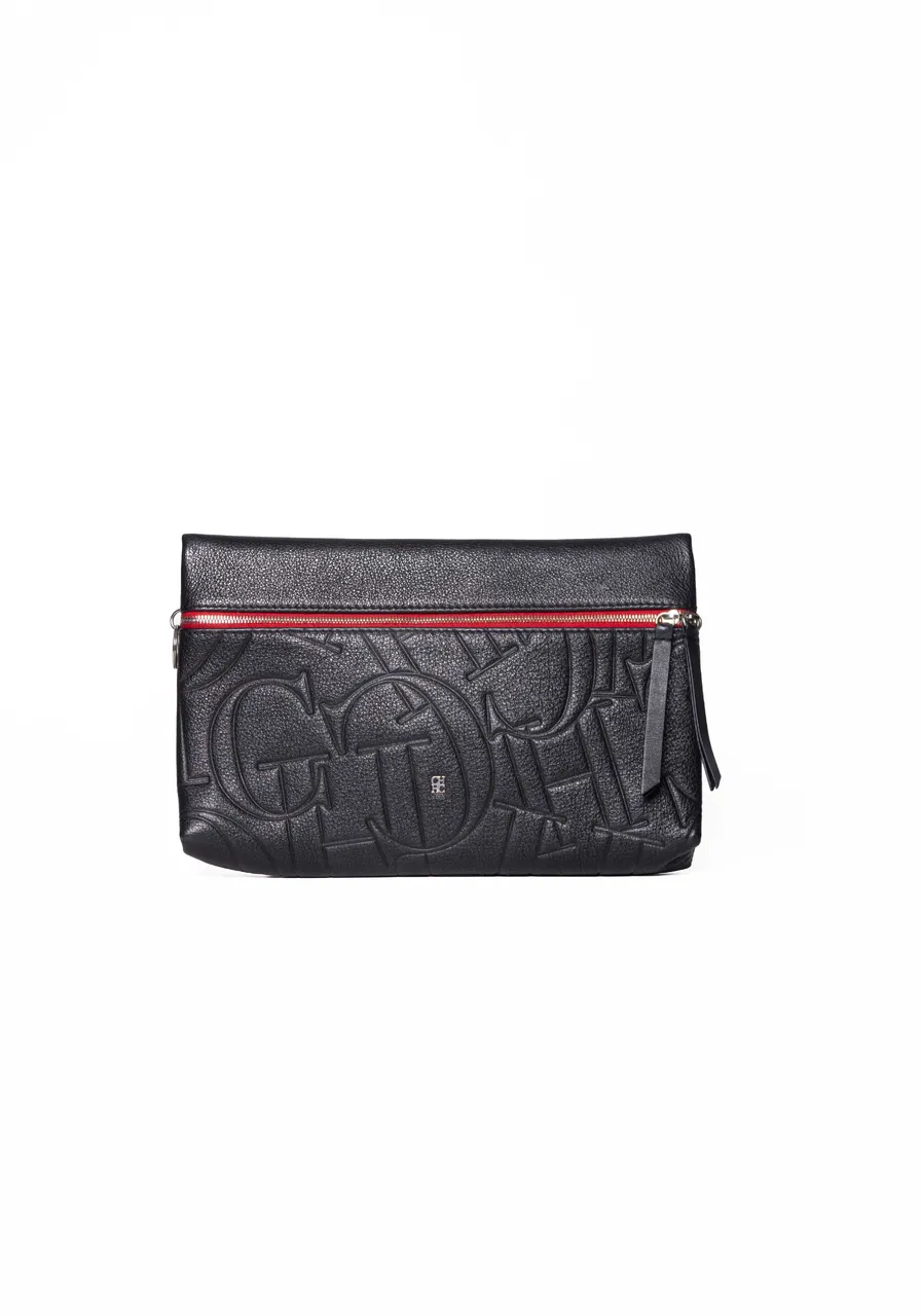 Carolina Herrera Clutch Preta 