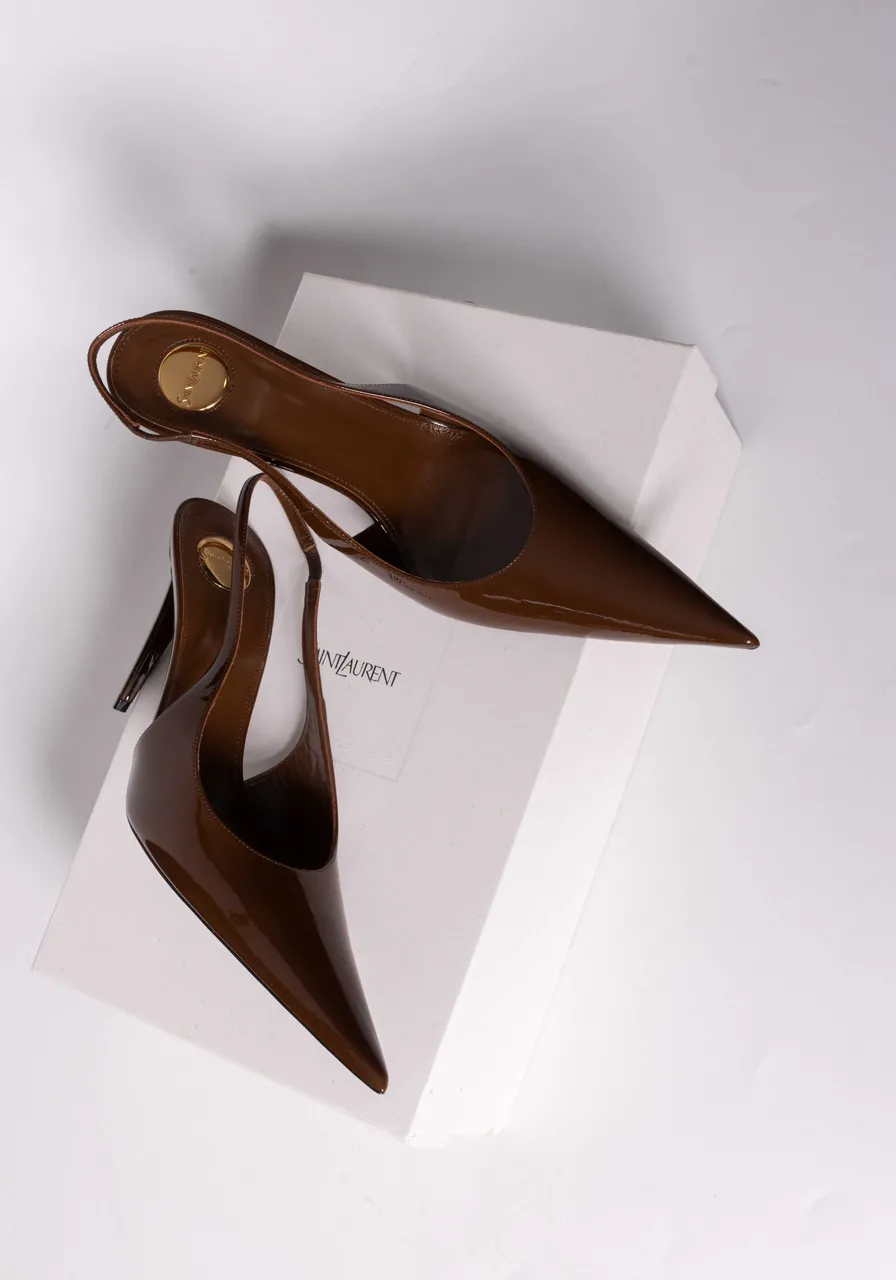 Scarpin Saint Laurent Slingback 