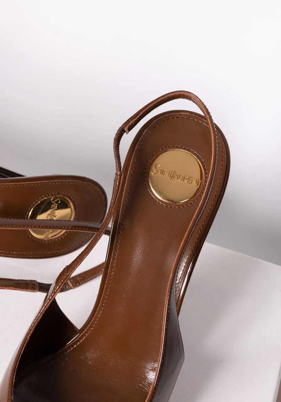 Scarpin Saint Laurent Slingback 