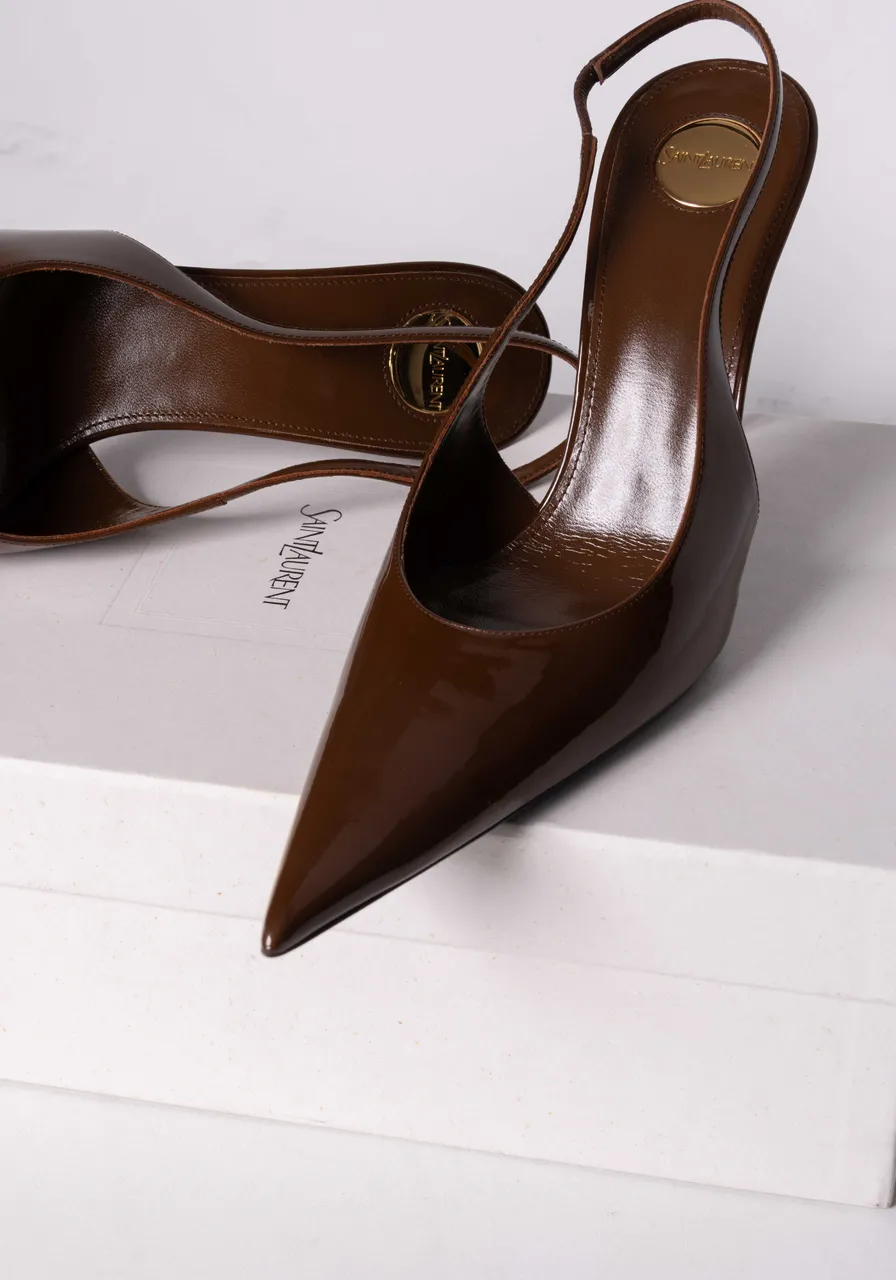 Scarpin Saint Laurent Slingback 