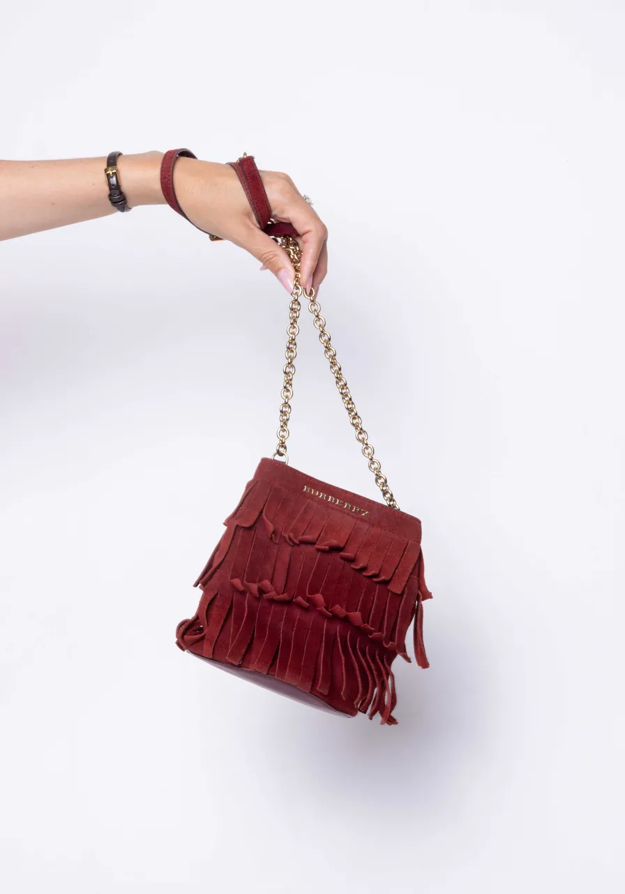 Burberry Bucket Fringe 
