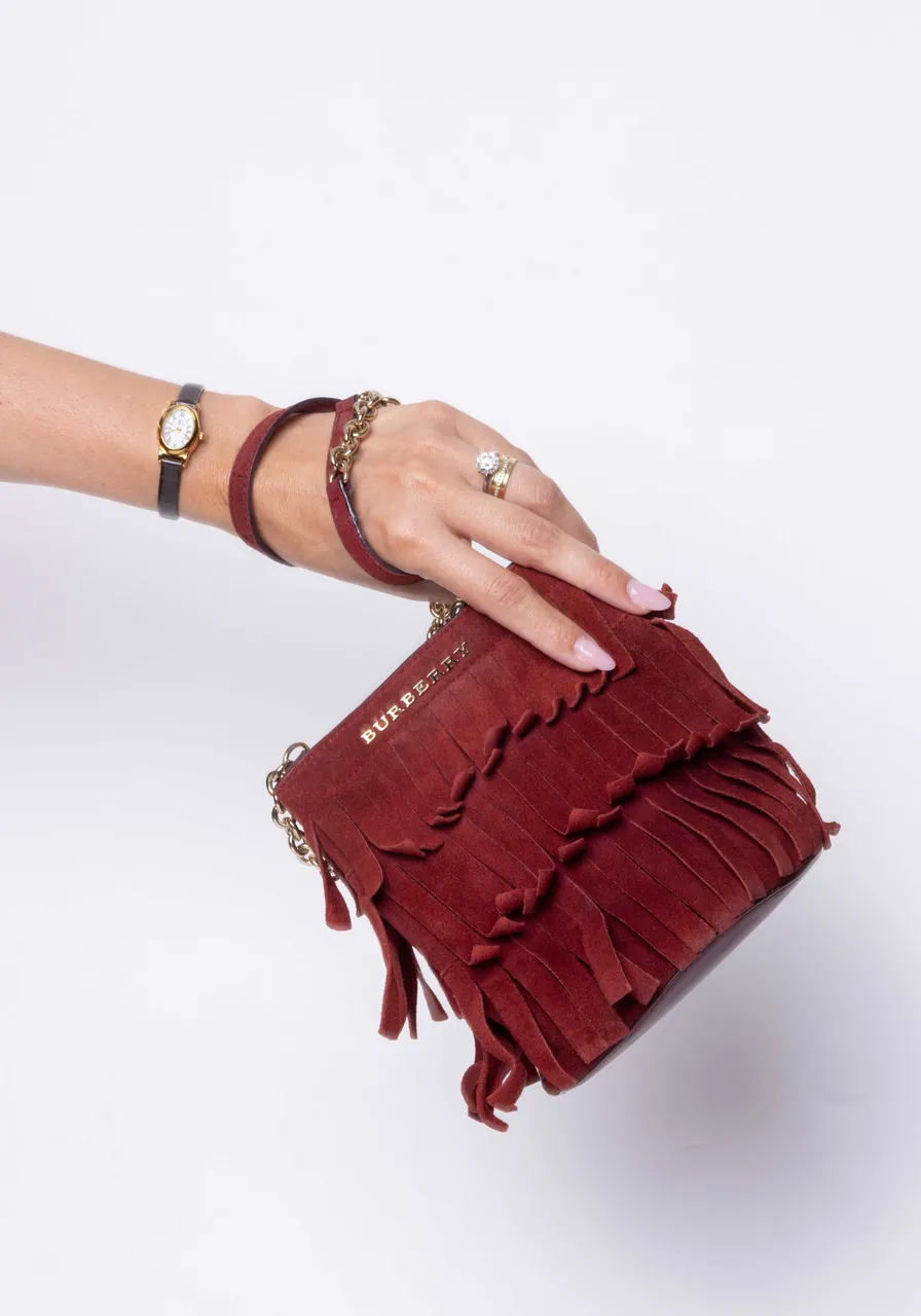 Burberry Bucket Fringe 