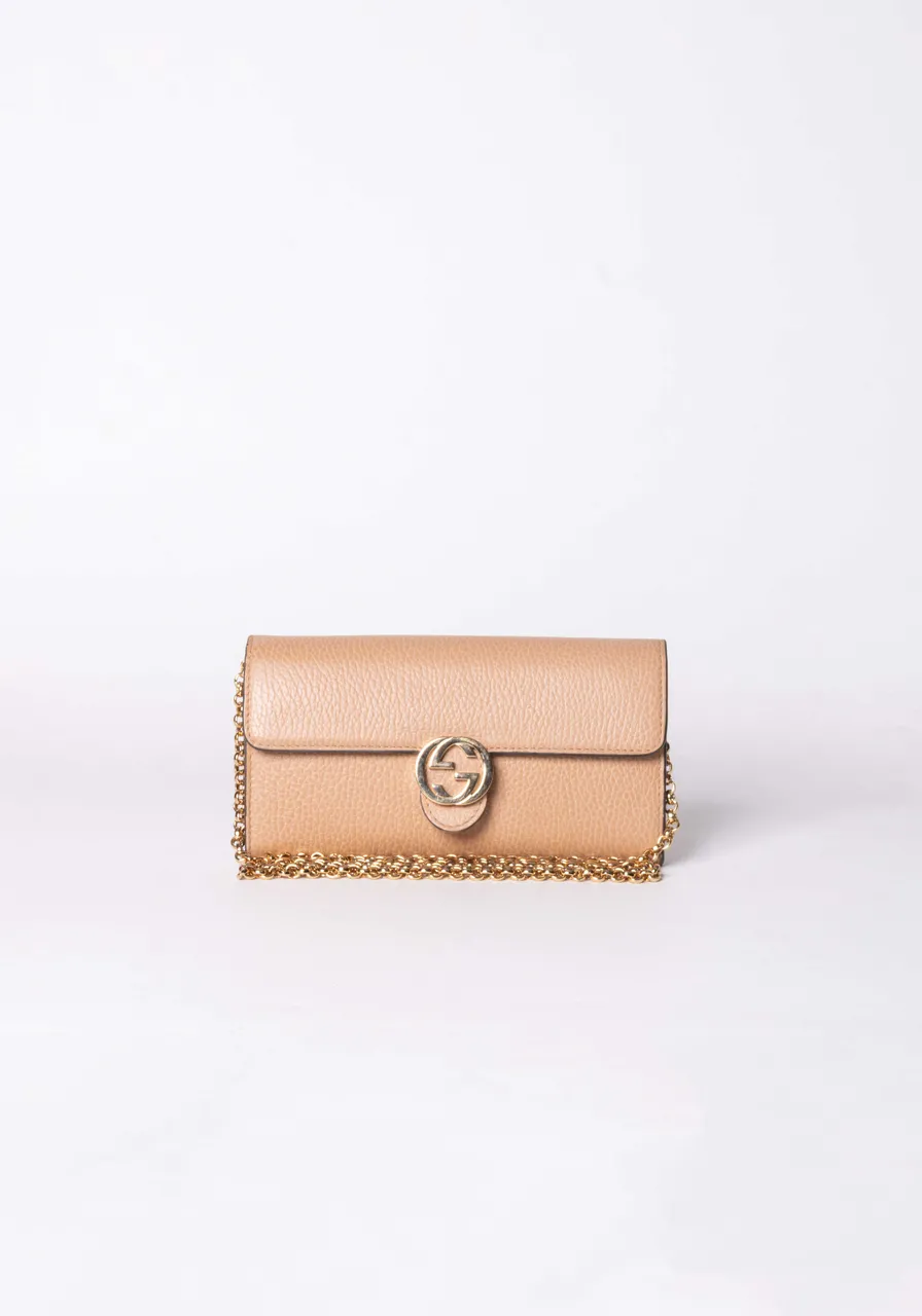 Carteira Gucci Interlocking 