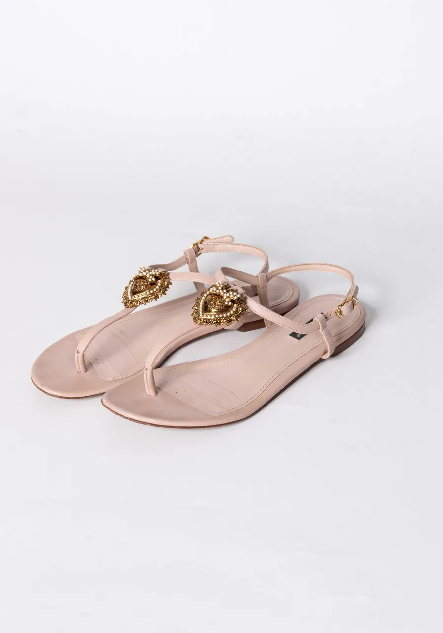 Sandália Dolce & Gabbana Peep Toe 