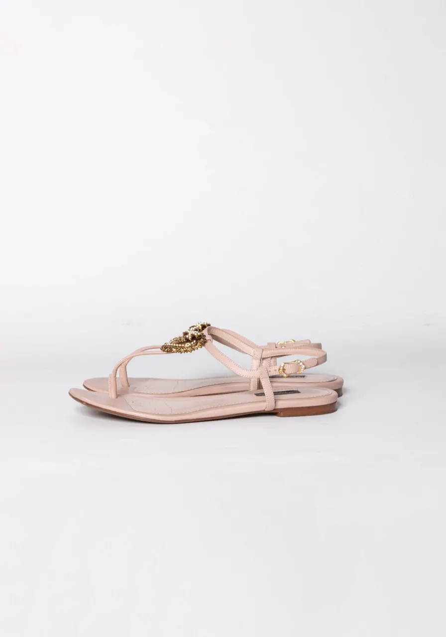 Sandália Dolce & Gabbana Peep Toe 