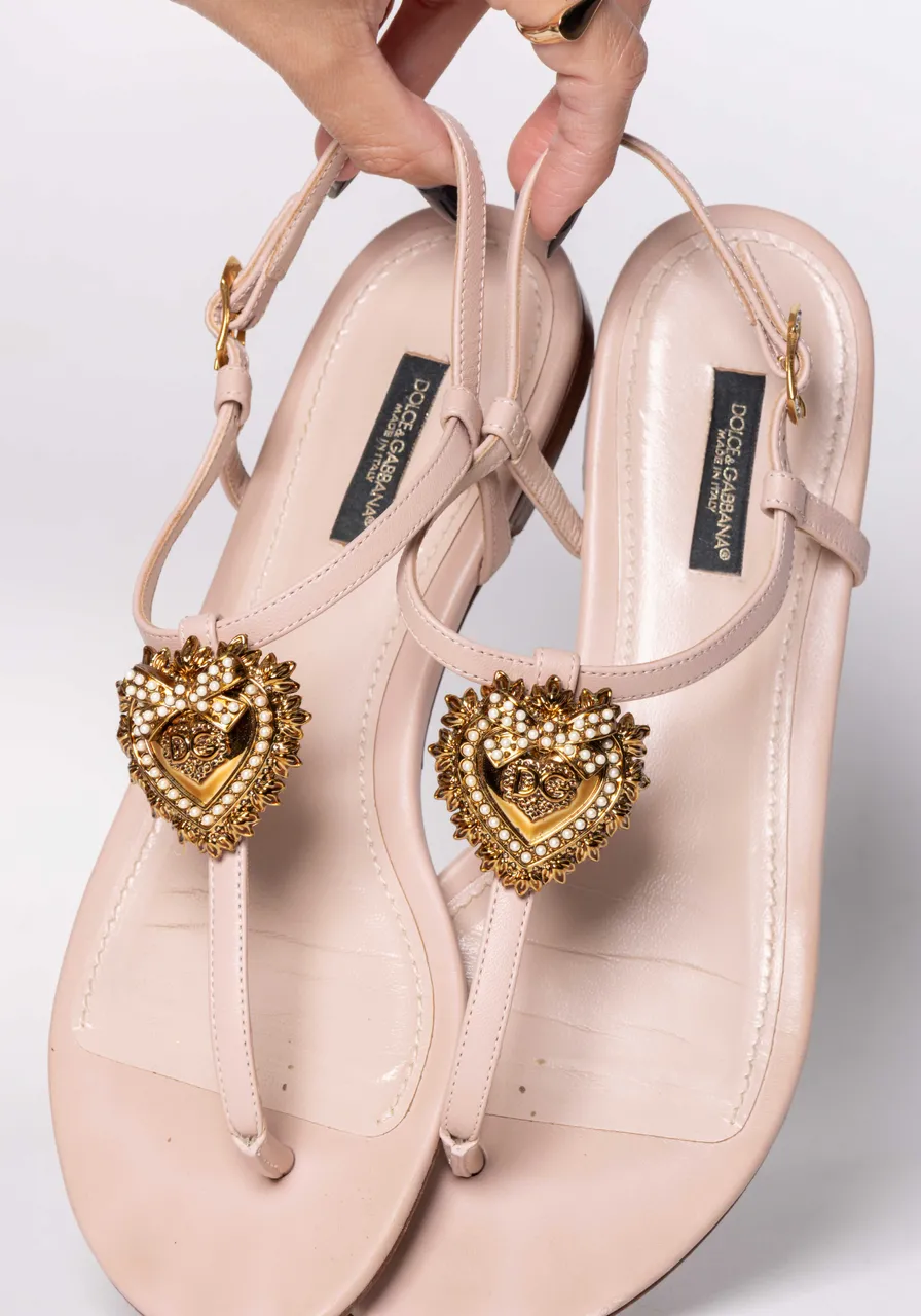 Sandália Dolce & Gabbana Peep Toe 