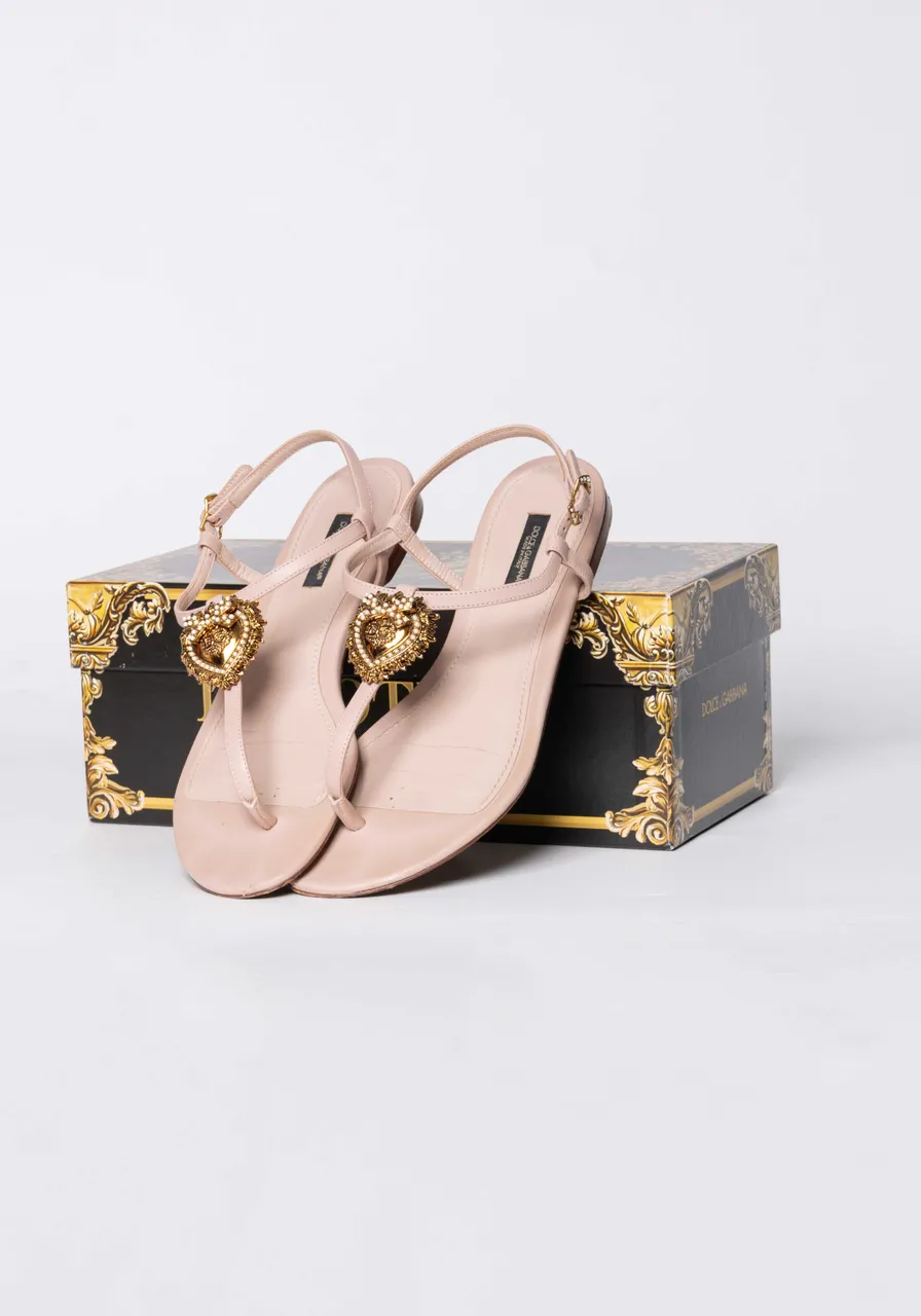 Sandália Dolce & Gabbana Peep Toe 