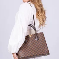Louis Vuitton Damier Ébène Kensington Tote - imagem 4