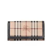 Carteira Burberry Haymarket Check - imagem 1