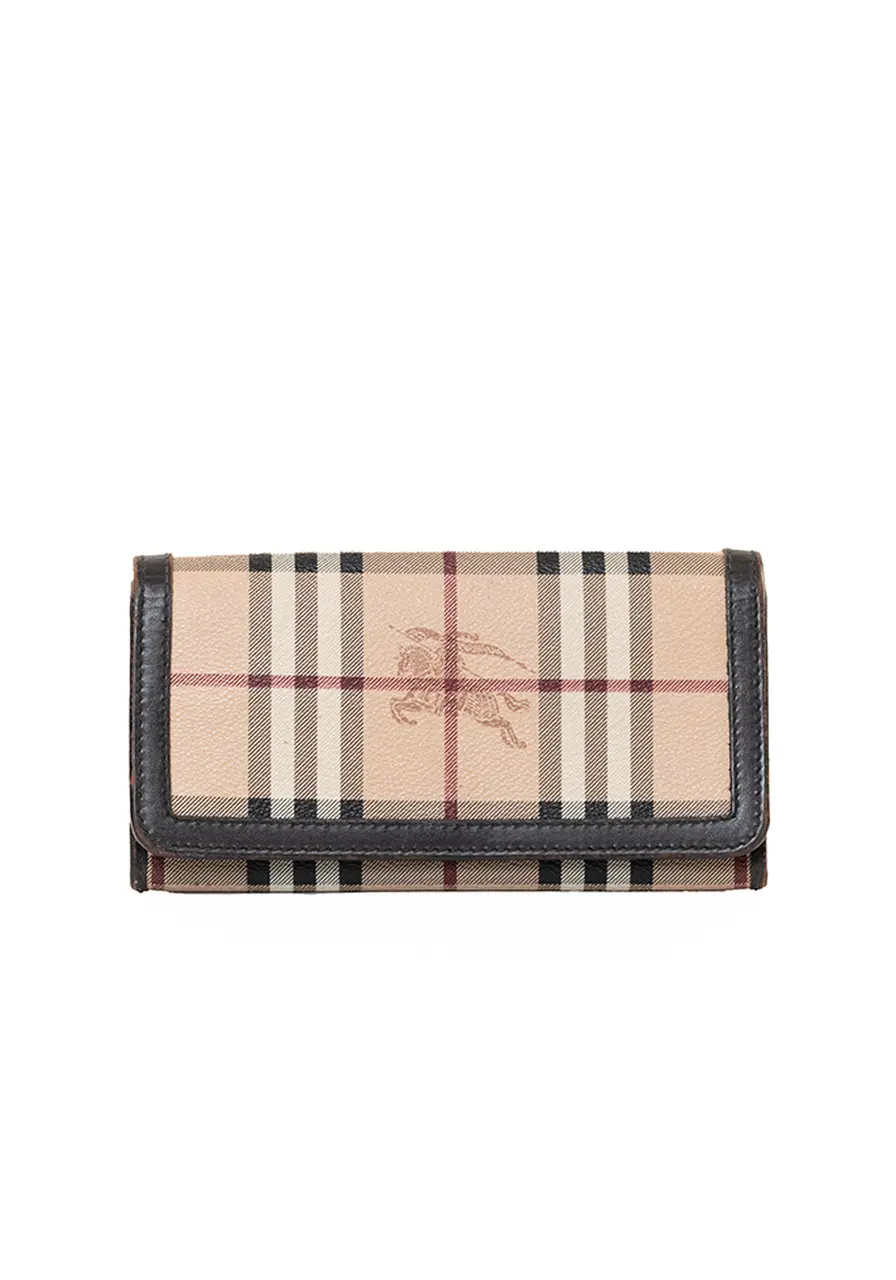 Carteira Burberry Haymarket Check
