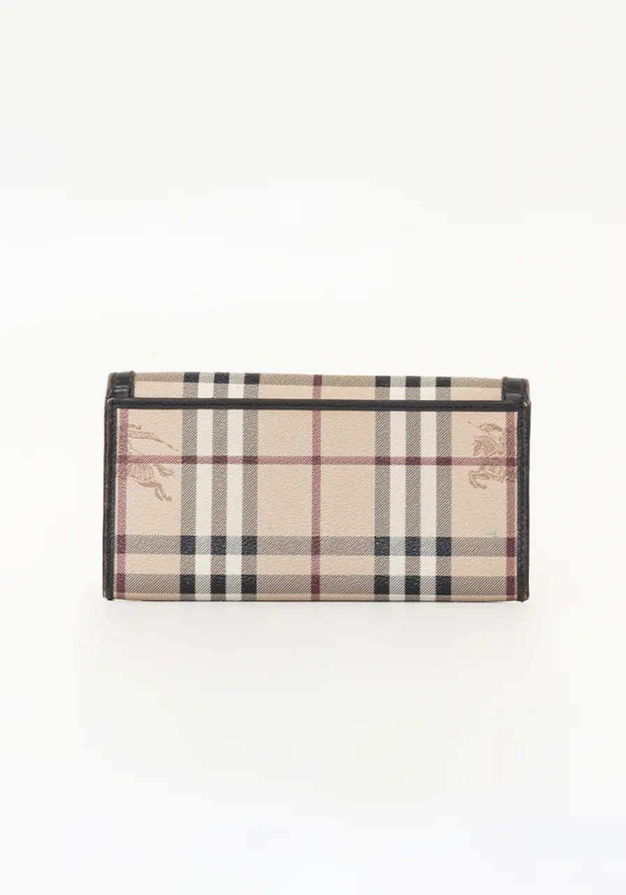 Carteira Burberry Haymarket Check