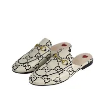 Mule Gucci Princetown Monogram - imagem 1