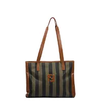 Fendi Pequin Equin Roll Tote  - imagem 1
