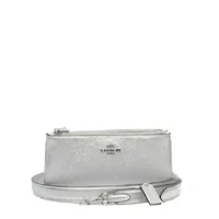 Coach Double Ziper Silver Metallic  - imagem 1