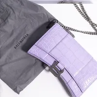 Balenciaga Hourglass Calfskin Crocodile - imagem 4