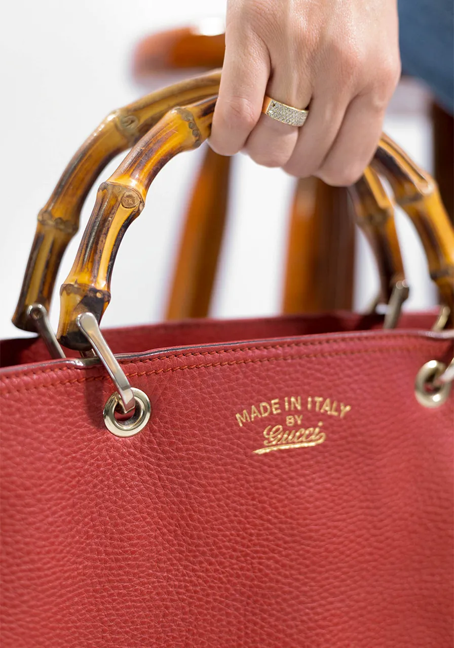 Gucci Bamboo Shopper Tote