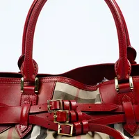 Burberry Bridle Lynher Tote Canvas  - imagem 8