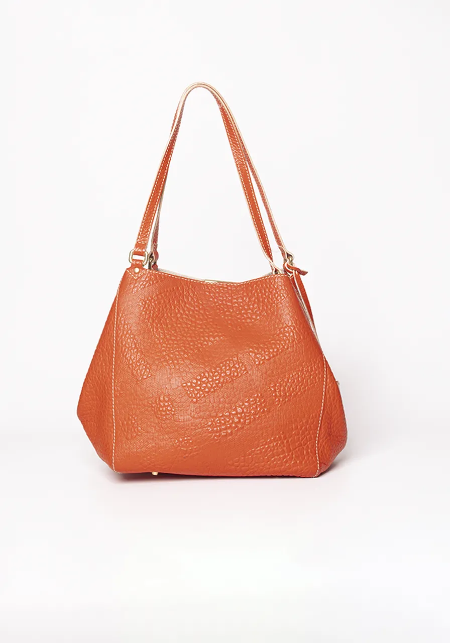 Burberry Embossed Canterbury Tote Bag