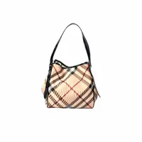 Burberry Haymarket Check Shoulder Bag - imagem 1