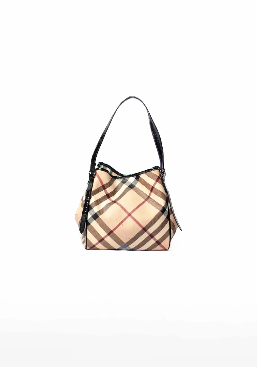 Burberry Haymarket Check Shoulder Bag