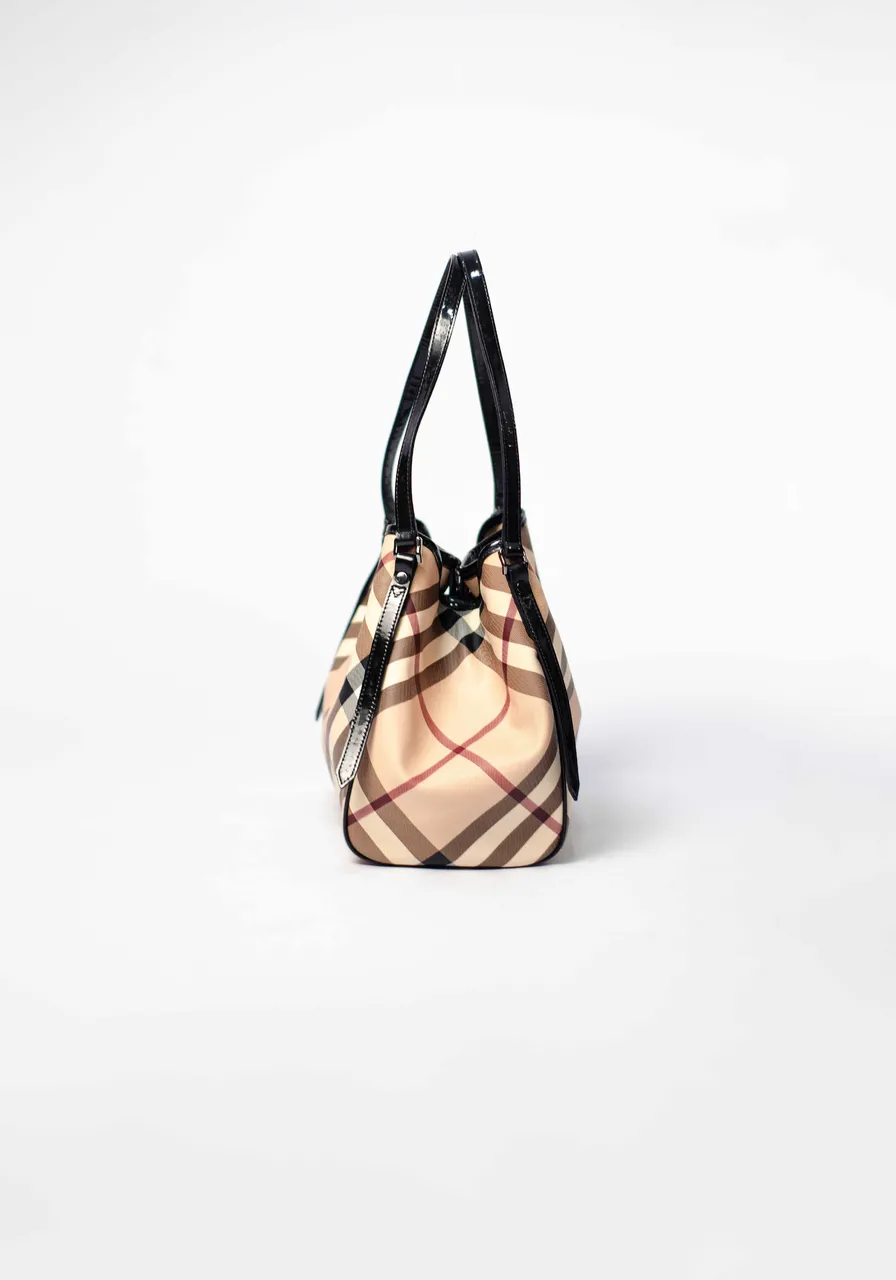 Burberry Haymarket Check Shoulder Bag
