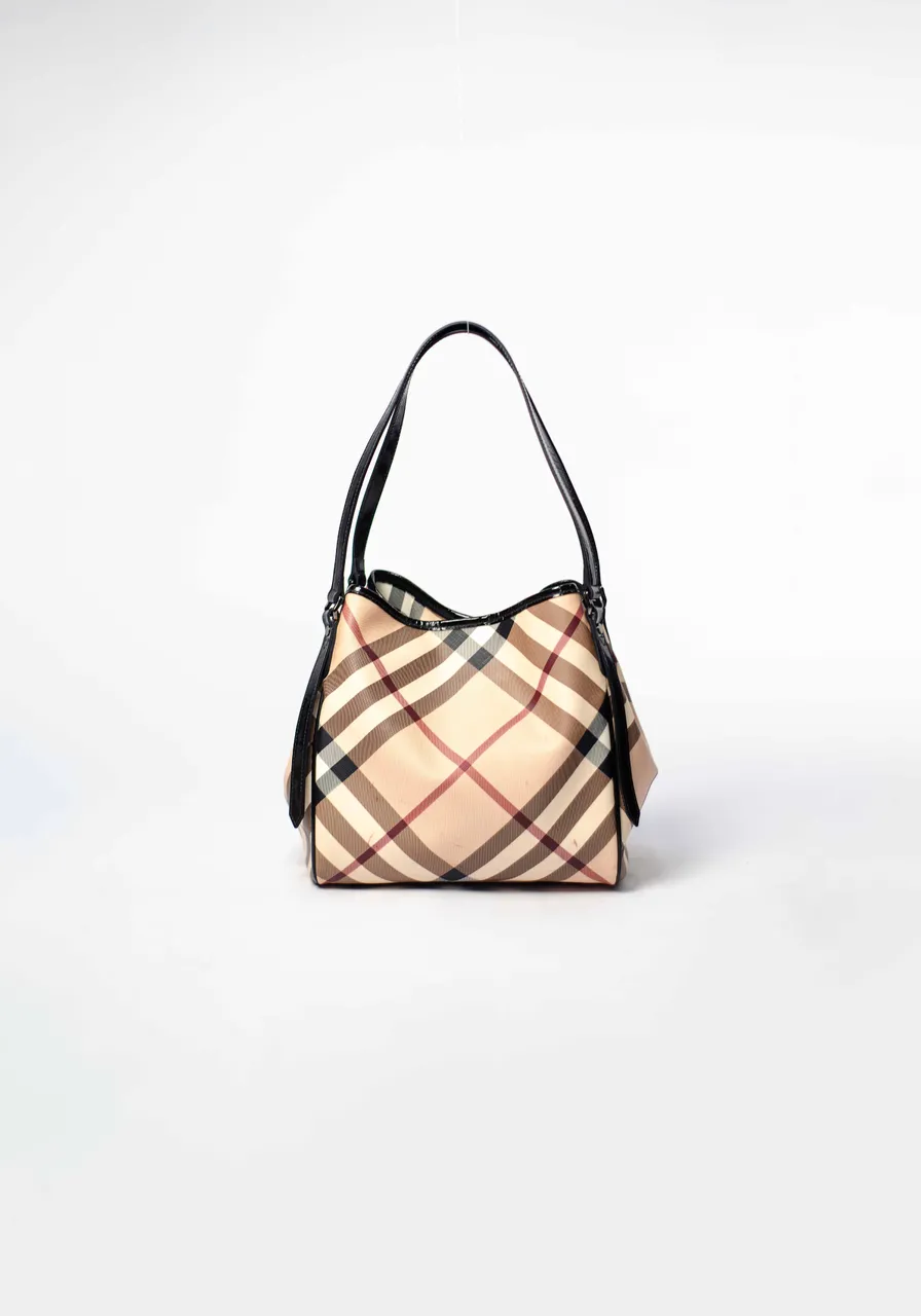 Burberry Haymarket Check Shoulder Bag