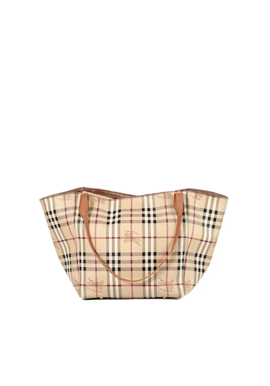 Burberry Haymarket Check Tote