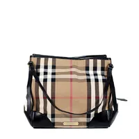  Burberry House Check Canterbury Tote Black - imagem 1
