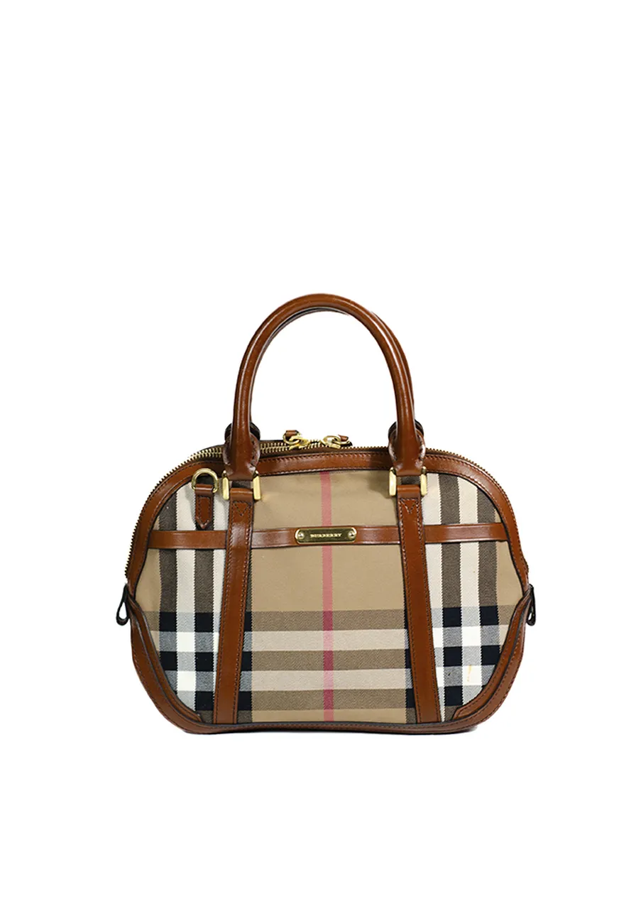Burberry Bridle Calfskin House Check