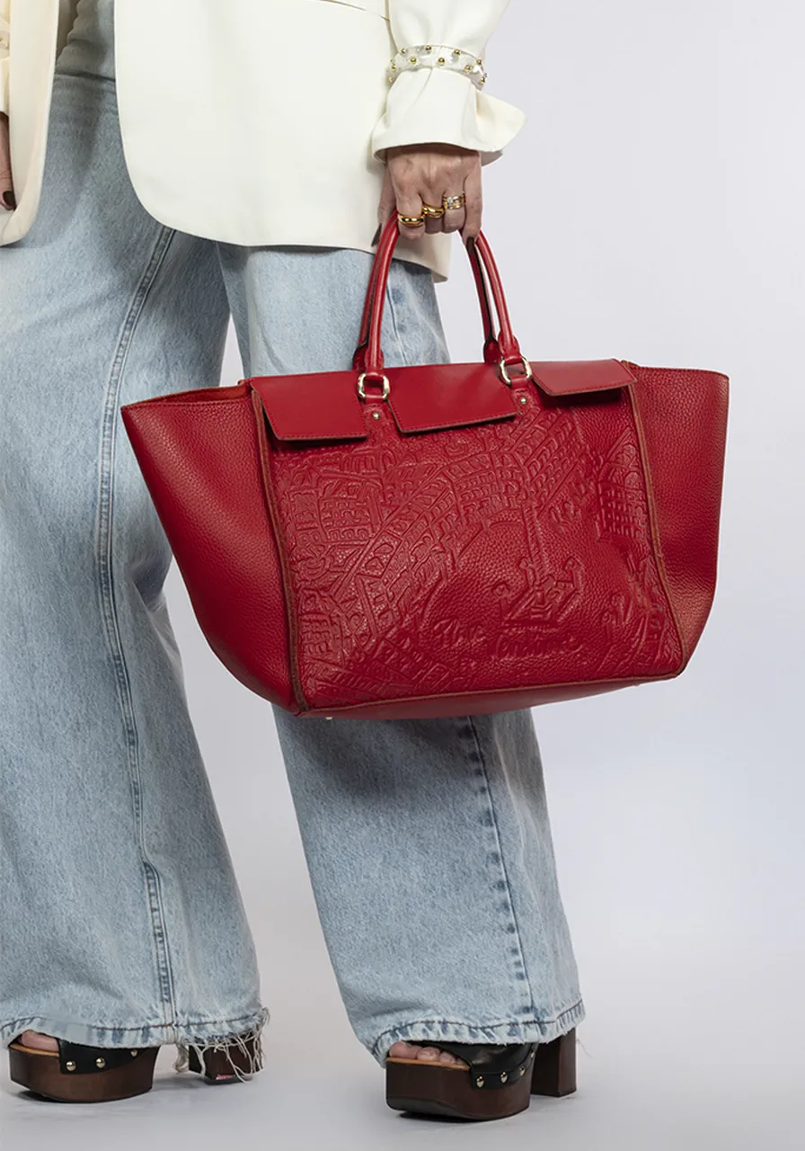 Carolina Herrera Red Tote