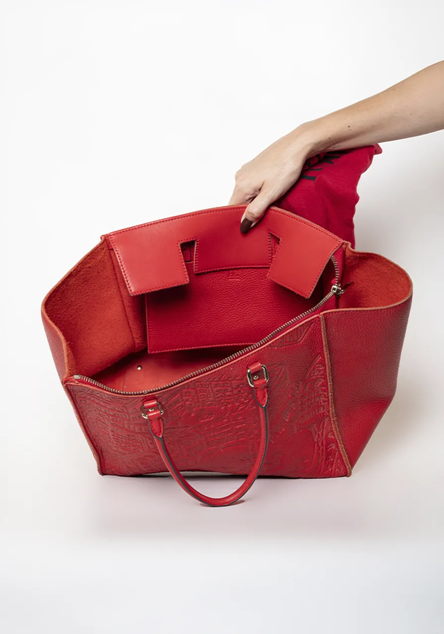 Carolina Herrera Red Tote